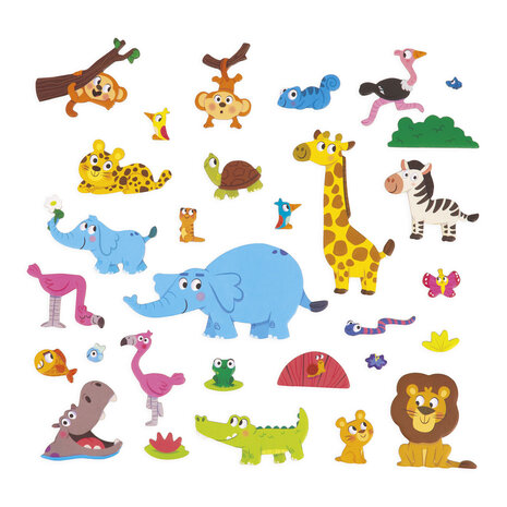 Janod Magneti Stories - Afrikaanse dieren Janod Magneti Stories - Afrikaanse dieren