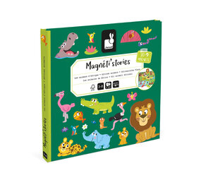 Janod Magneti Stories - Afrikaanse dieren Janod Magneti Stories - Afrikaanse dieren