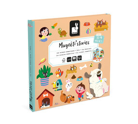Janod Magneti Stories - Huisdieren Janod Magneti Stories - Huisdieren
