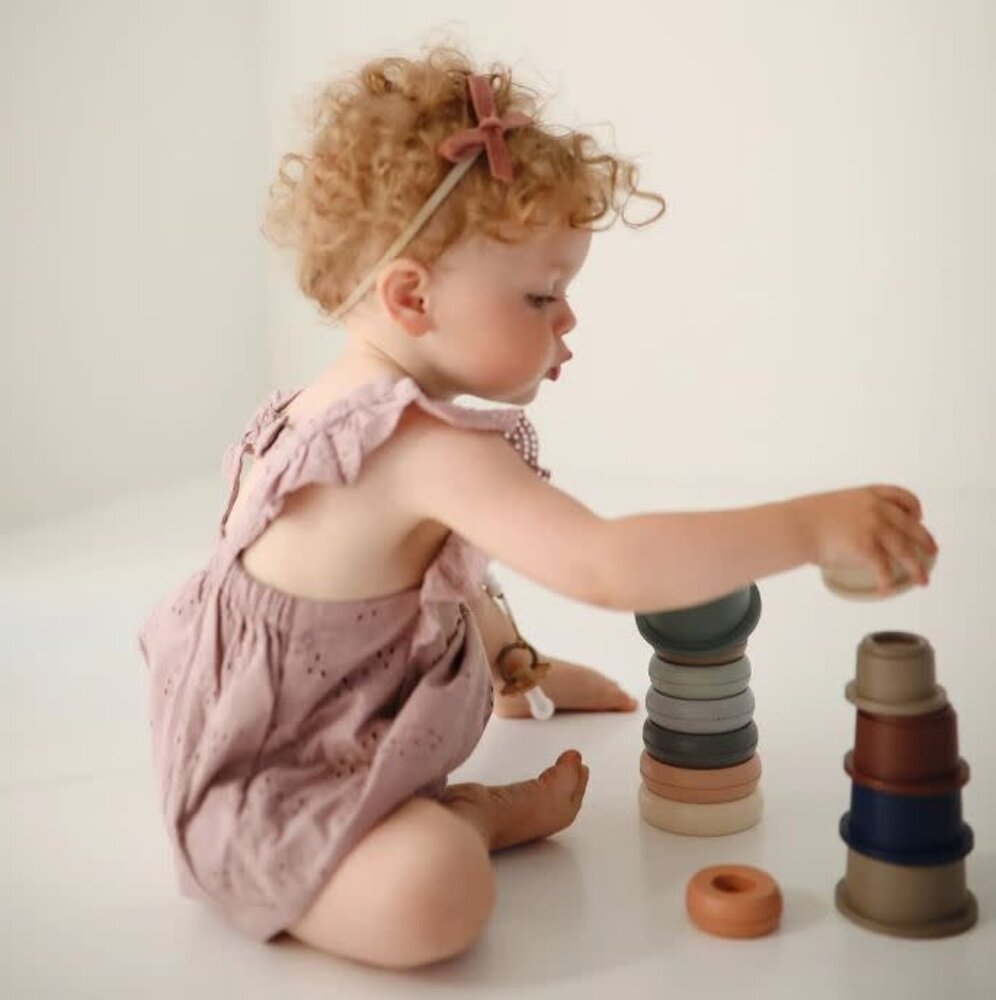 Mushie Stapeltoren Cups Forest