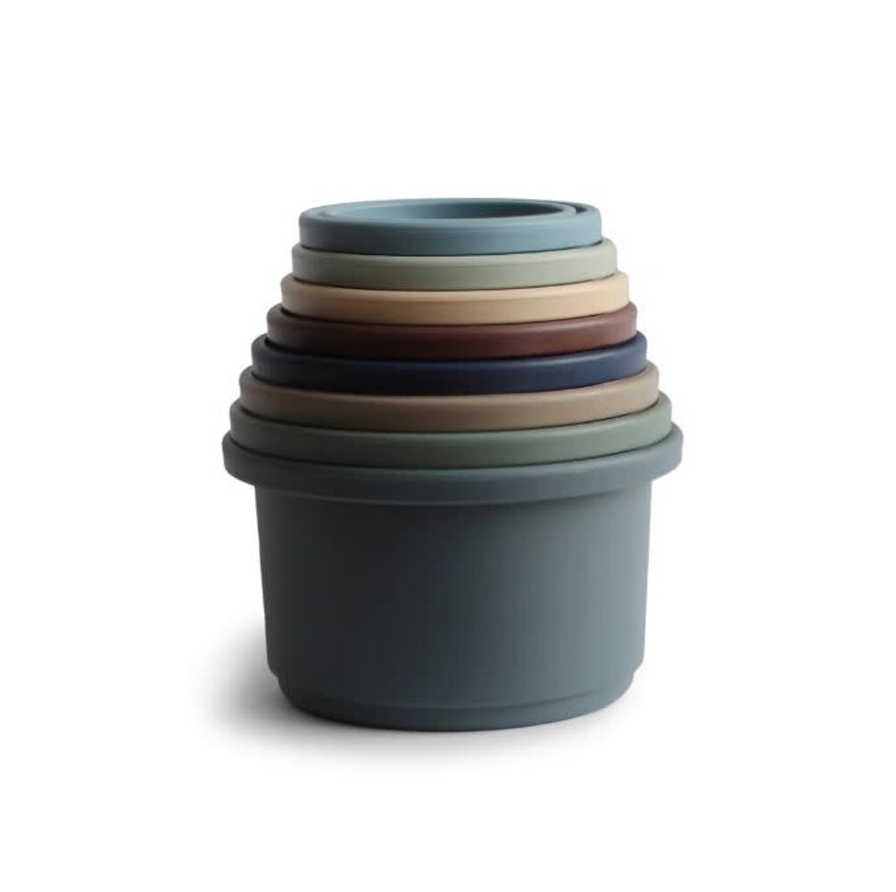 Mushie Stapeltoren Cups Forest