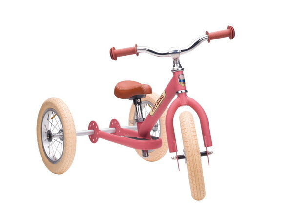 Trybike Driewieler Steel Vintage - mat roze Trybike Driewieler Steel Vintage - mat roze