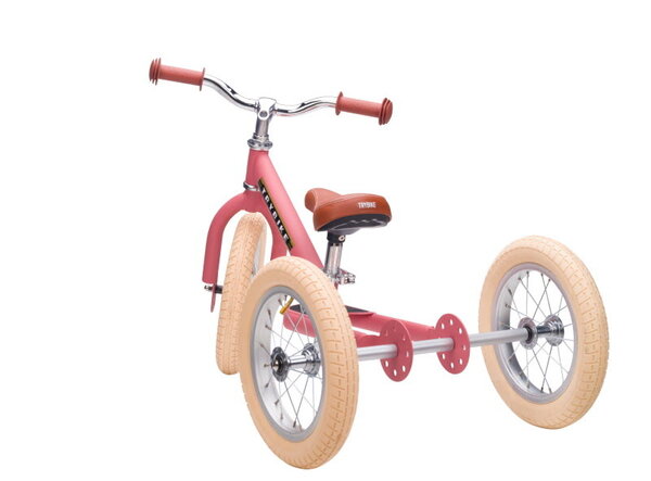 Trybike Driewieler Steel Vintage - mat roze Trybike Driewieler Steel Vintage - mat roze