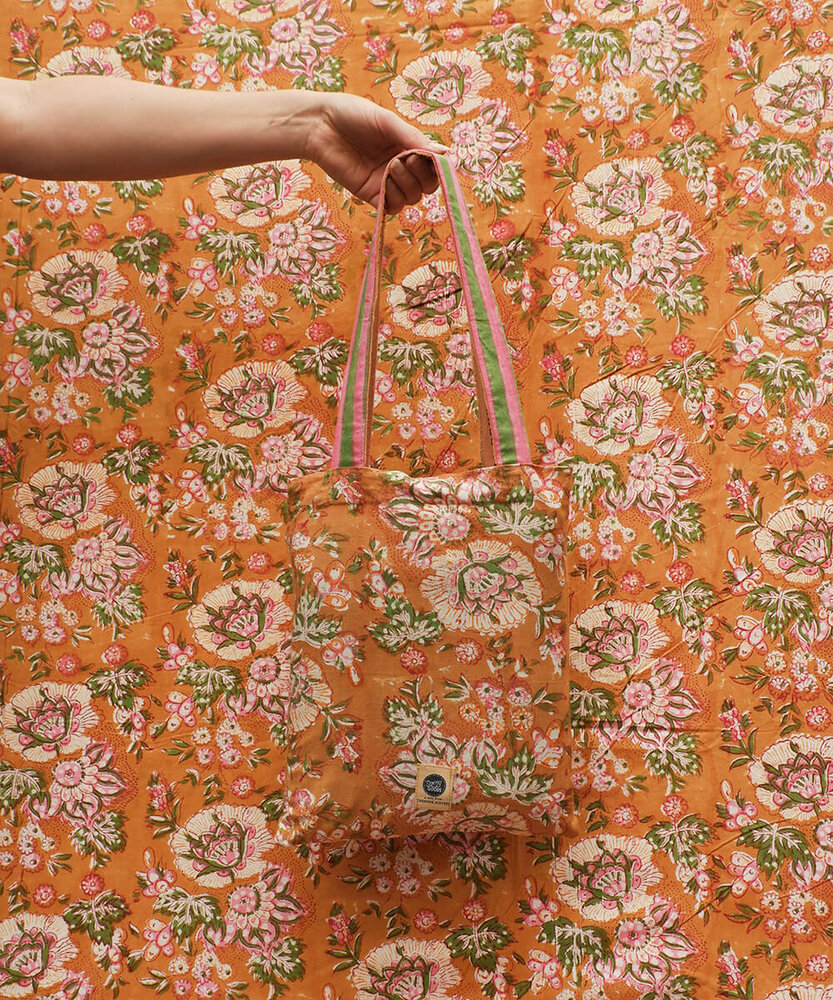 Doing Goods Marigold Single Throw in Tote Bag - 220x140cm Doing Goods Marigold Single Throw in Tote Bag - 220x140cm