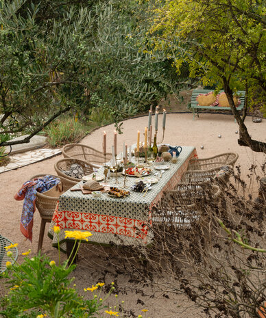 Doing Goods Faina Table Throw in Tote Bag - 	 160 x 350 cm