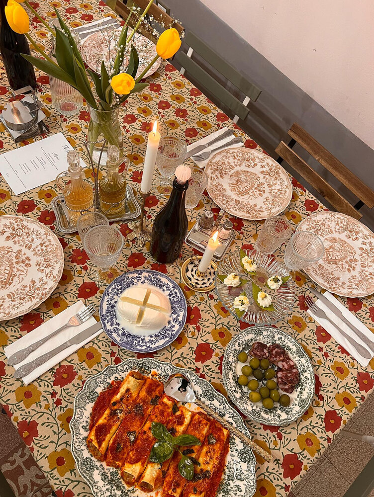 Doing Goods Evy Table Throw in Tote Bag -160 x 350 cm Doing Goods Evy Table Throw in Tote Bag -160 x 350 cm