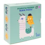 Petit Monkey Peanut & Friends block puzzle Petit Monkey Peanut & Friends block puzzle