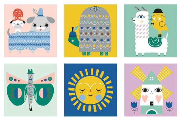 Petit Monkey Peanut & Friends block puzzle Petit Monkey Peanut & Friends block puzzle