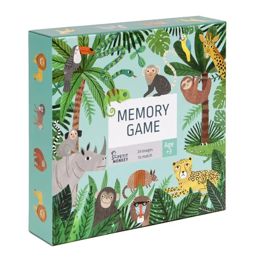 Petit Monkey Memo game - jungle Petit Monkey Memo game - jungle
