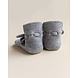 Hvid Booties - 0-9 mnd - Grey Melange Hvid Booties - 0-9 mnd - Grey Melange
