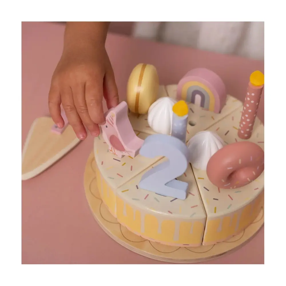Little Dutch Verjaardagstaart Roze