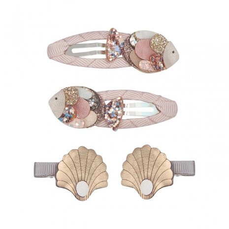 Mimi & Lula Fish and Shell Clips