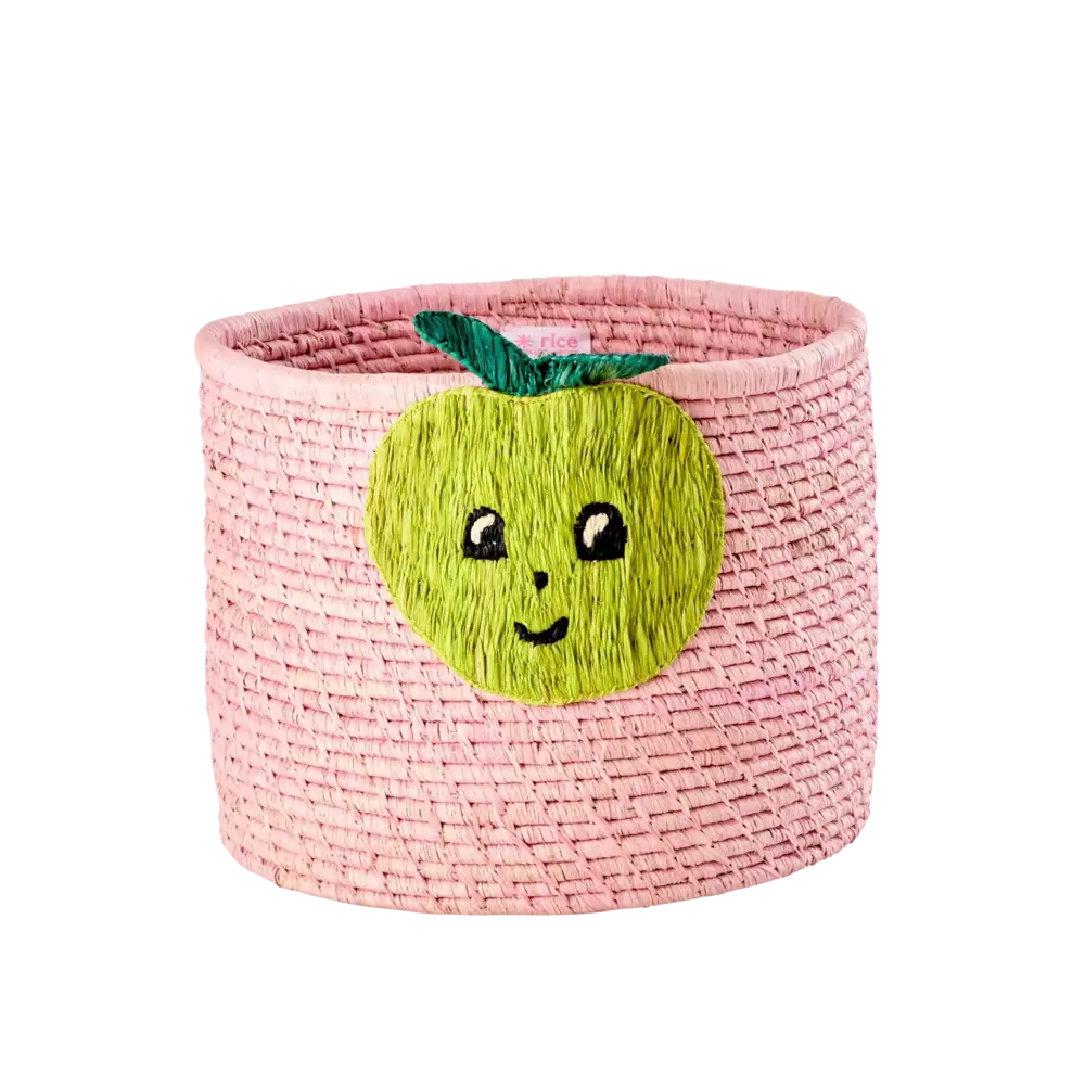 Rice Raffia opbergmand - Appel Rice Raffia opbergmand - Appel
