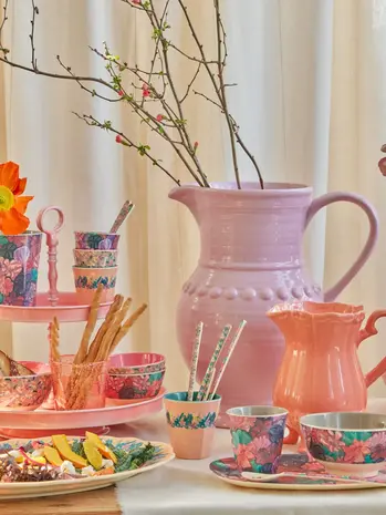 Rice Kan Keramiek - Koraal Rice Kan Keramiek - Koraal