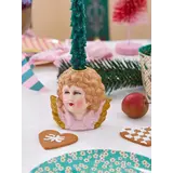 Rice Kandelaar Engel - Lavendel