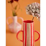 Rice Keramiek Vaas - Rood