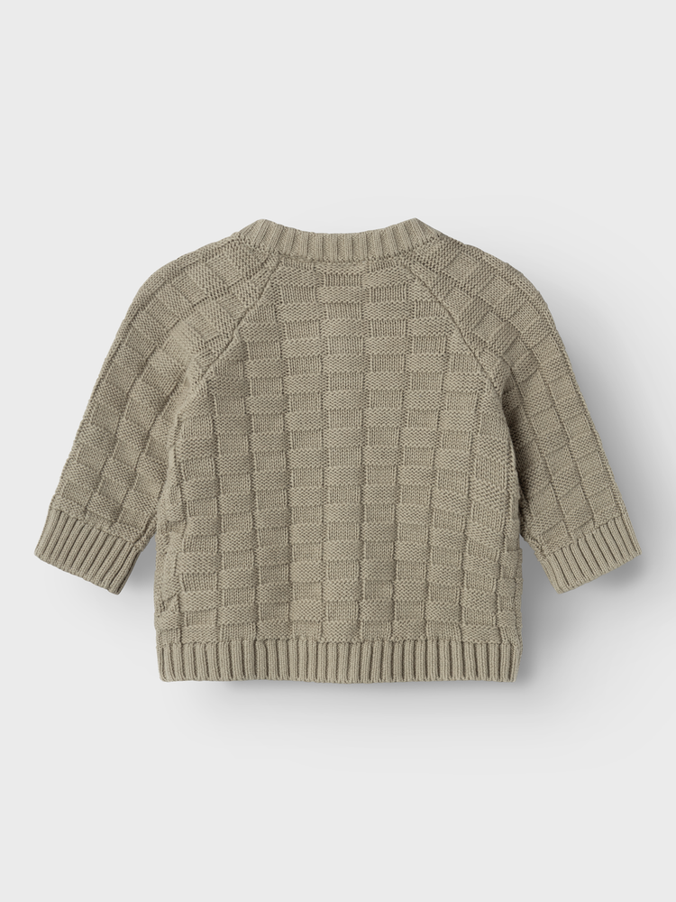 Lil' Atelier Larson LS Knit Cardigan - Laurel Oak Lil' Atelier Larson LS Knit Cardigan - Laurel Oak