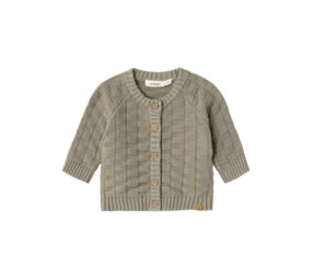 Lil' Atelier Larson LS Knit Cardigan - Laurel Oak Lil' Atelier Larson LS Knit Cardigan - Laurel Oak