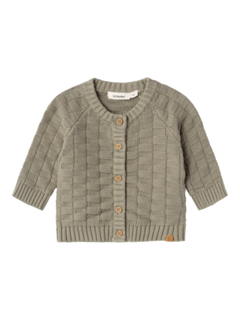 Lil' Atelier Larson LS Knit Cardigan - Laurel Oak Lil' Atelier Larson LS Knit Cardigan - Laurel Oak