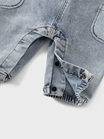 Lil' Atelier Saga Loose DNM Overall - Light Blue Denim Lil' Atelier Saga Loose DNM Overall - Light Blue Denim