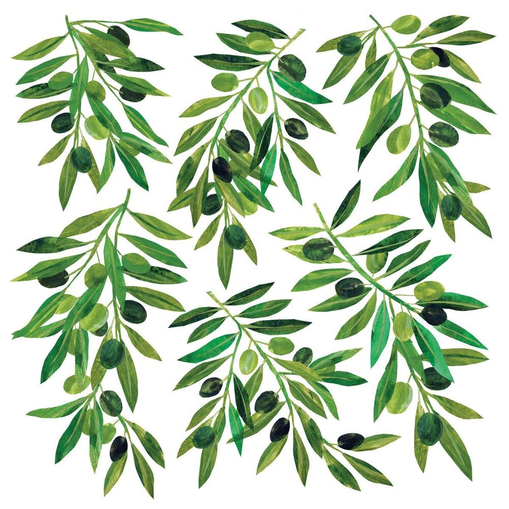 Ppd Servetten Tracey´s  Oliviers 33x33 Ppd Servetten Tracey´s  Oliviers 33x33