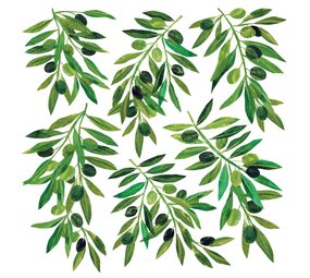 Ppd Servetten Tracey´s  Oliviers 33x33 Ppd Servetten Tracey´s  Oliviers 33x33