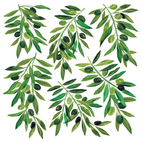 Ppd Servetten Tracey´s  Oliviers 33x33 Ppd Servetten Tracey´s  Oliviers 33x33