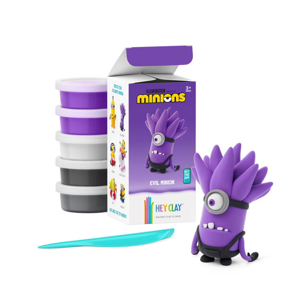 HeyClay HeyClay - Minions Evil Purple Minion – 5 cans – Limited Edition HeyClay HeyClay - Minions Evil Purple Minion – 5 cans – Limited Edition