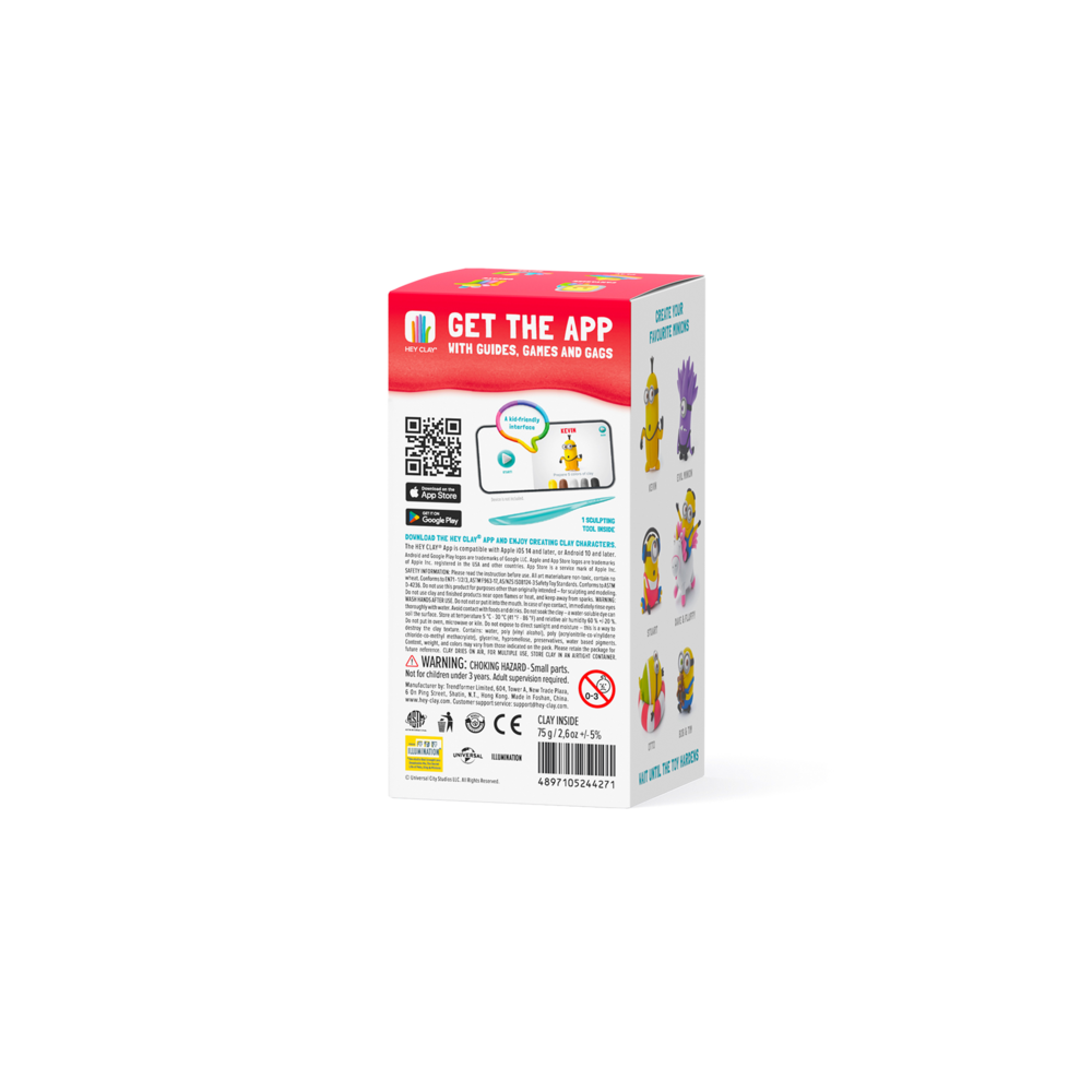 HeyClay Minions Kevin – 5 cans – Limited Edition HeyClay Minions Kevin – 5 cans – Limited Edition