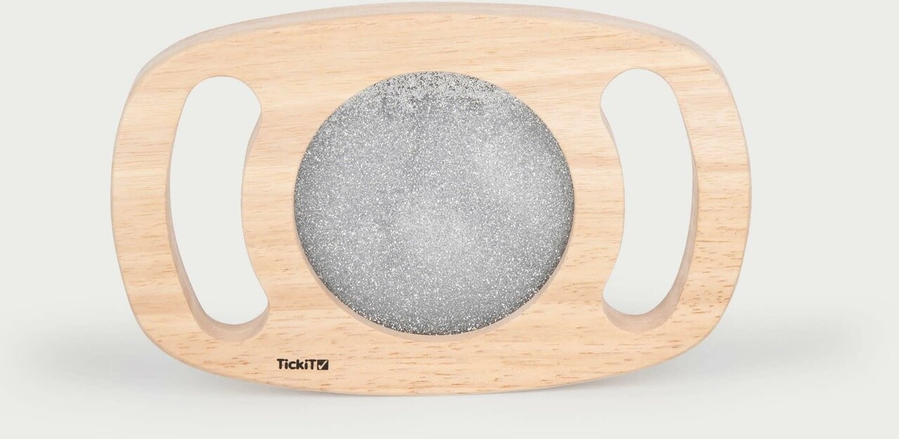 Glitterpaneel - zilver