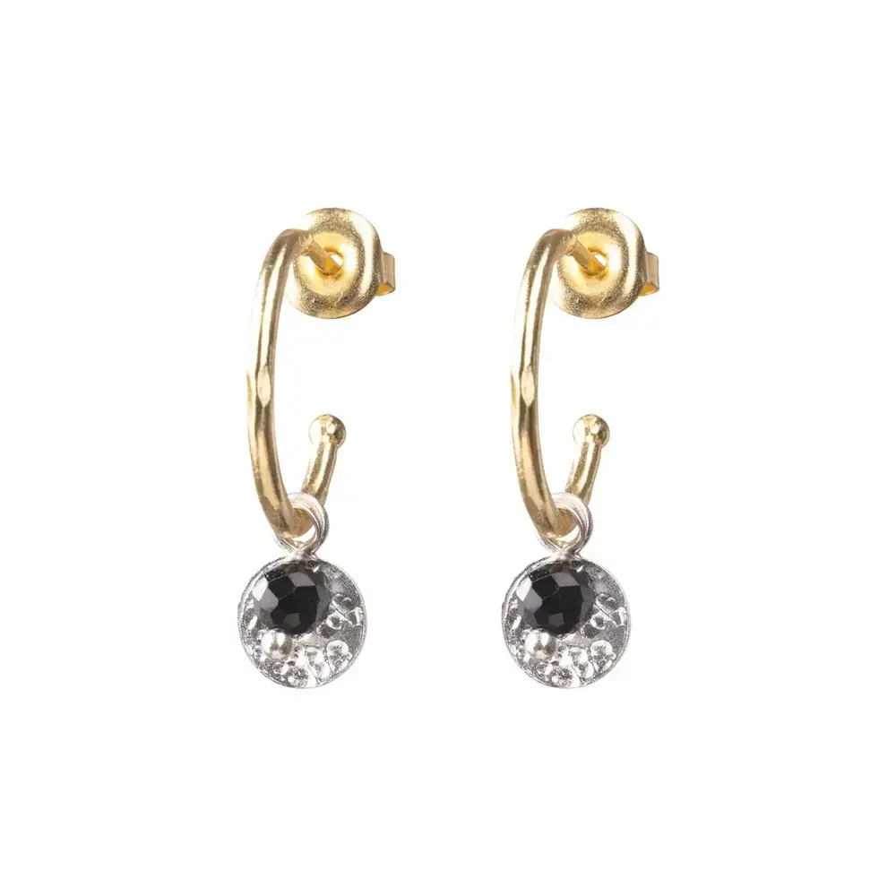 A Beautiful Story Sincere Black Onyx Earrings GP
