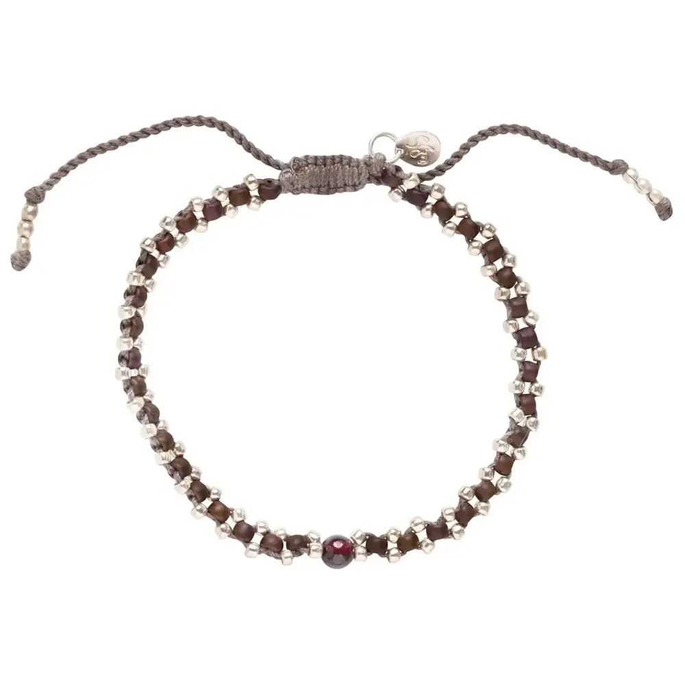 A Beautiful Story Eternal Garnet Bracelet SC
