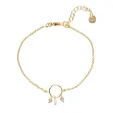 A Beautiful Story Careful Labradorite Moonstone Bracelet GP