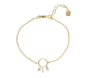 A Beautiful Story Careful Labradorite Moonstone Bracelet GP A Beautiful Story Careful Labradorite Moonstone Bracelet GP