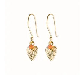 A Beautiful Story Generous Carnelian Earrings GP A Beautiful Story Generous Carnelian Earrings GP