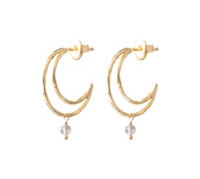 A Beautiful Story Cheery Labradorite Earrings GP A Beautiful Story Cheery Labradorite Earrings GP