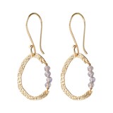 A Beautiful Story Optimism Labradorite Earrings GP A Beautiful Story Optimism Labradorite Earrings GP