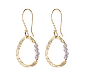 A Beautiful Story Optimism Labradorite Earrings GP A Beautiful Story Optimism Labradorite Earrings GP