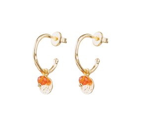 A Beautiful Story Sincere Carnelian Earrings GP A Beautiful Story Sincere Carnelian Earrings GP
