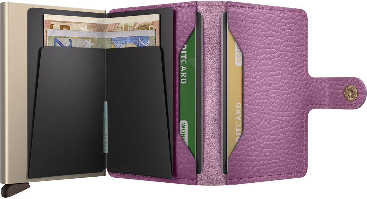 Secrid Miniwallet Pebble - Orchid Secrid Miniwallet Pebble - Orchid