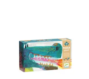 Djeco Maxi Puzzel Leon de Draak - 58pcs Djeco Maxi Puzzel Leon de Draak - 58pcs