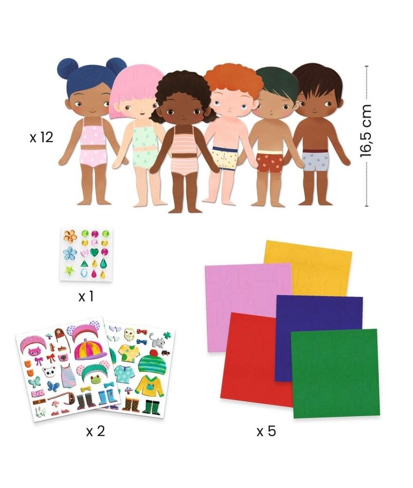 Djeco Zacht in de Kleren Steken Djeco Zacht in de Kleren Steken