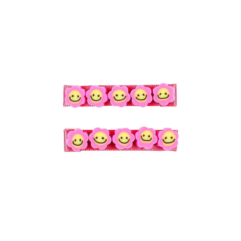 Souza Haarklemmetje Amali roze - set van 2