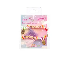 Souza BFF vriendschapsarmband - set van 2