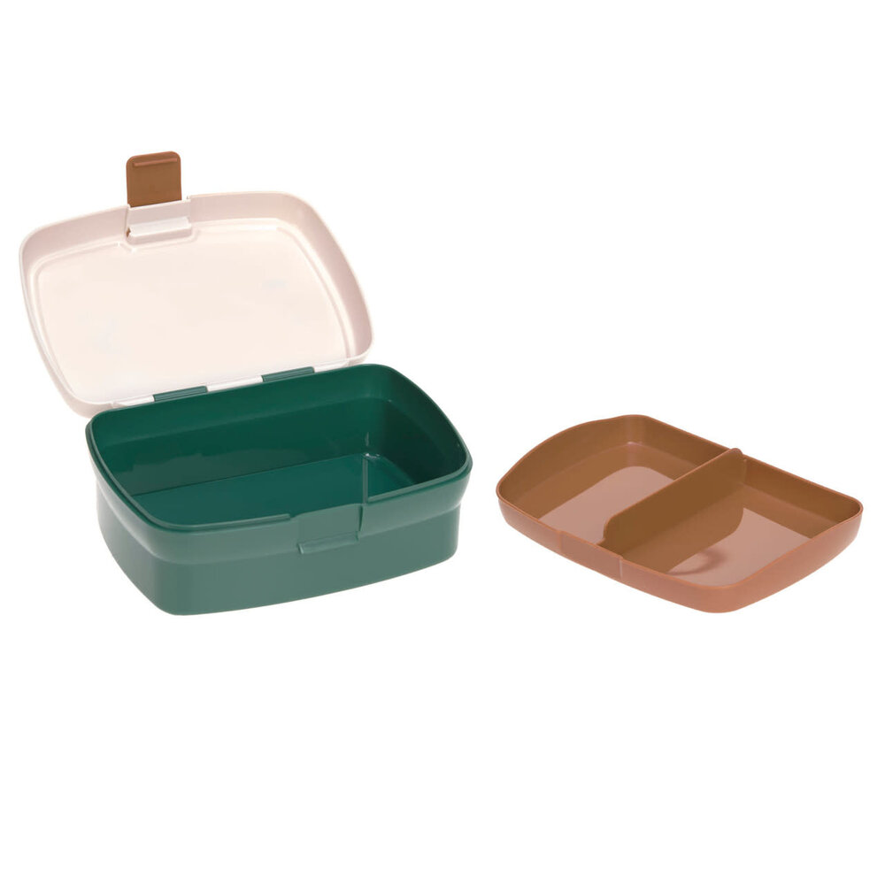 Lassig Lunch Set Little Gang Smile - Milky/ocean  green