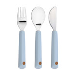 Lassig Cutlery with Silicone Handle 3 pcs - Happy  Rascals