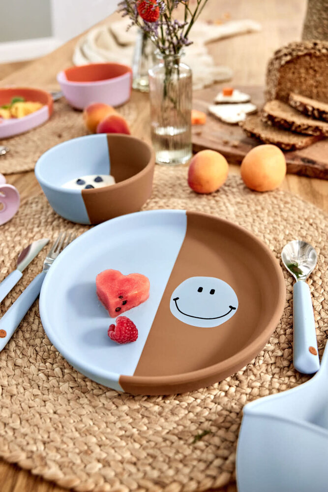 Lassig Cutlery with Silicone Handle 3 pcs - Happy  Rascals