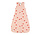 Sleeping Bag Interlock - Heart peach rose