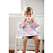 Lassig Long Sleeve Bib 2 pcs Happy Rascals - Heart lavender