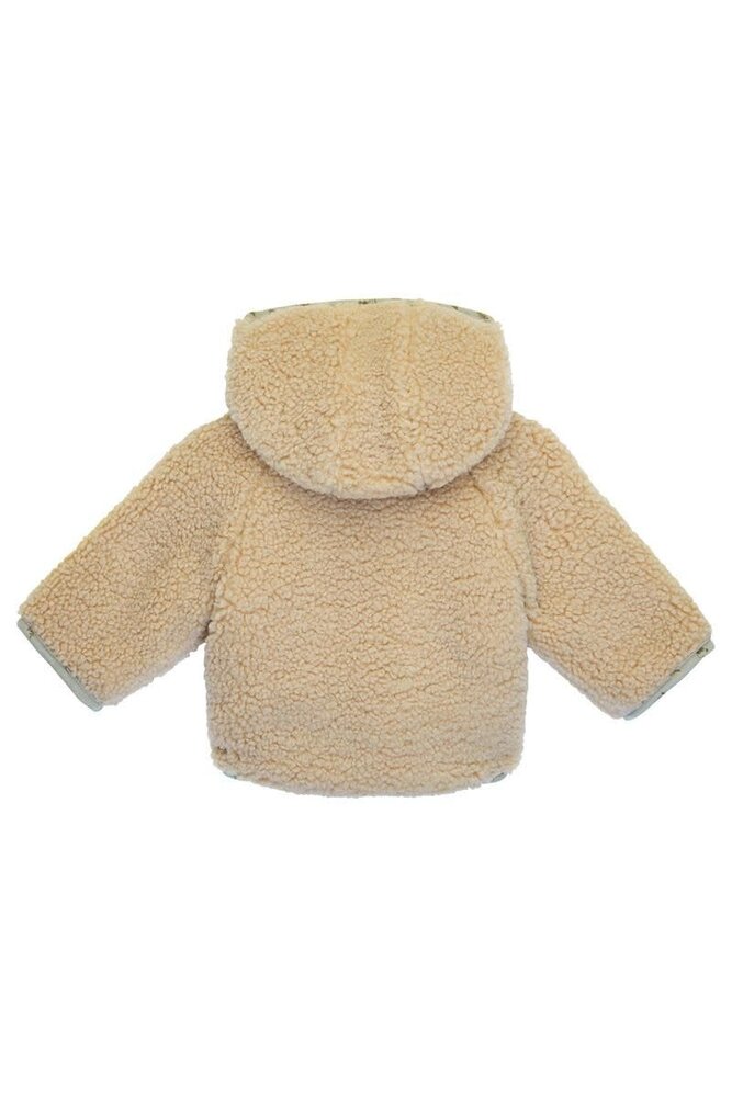 Noppies Unisex Indoor Jacket Gelves reversible - Buttercream Noppies Unisex Indoor Jacket Gelves reversible - Buttercream